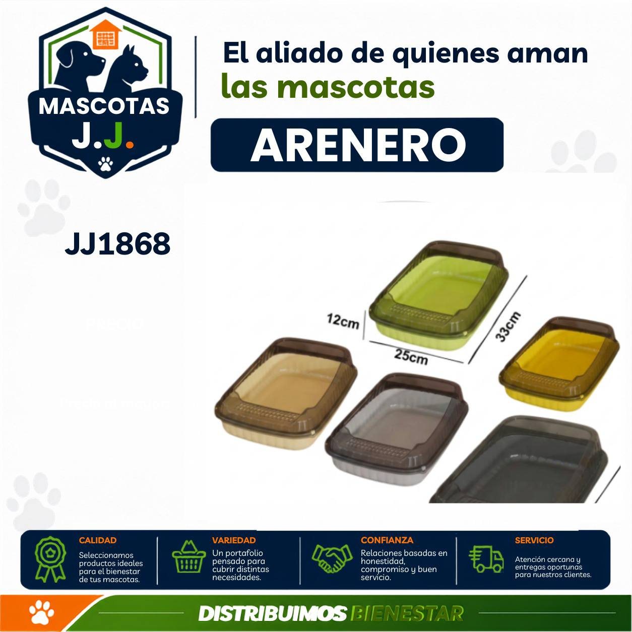 ARENERO PARA GATOS