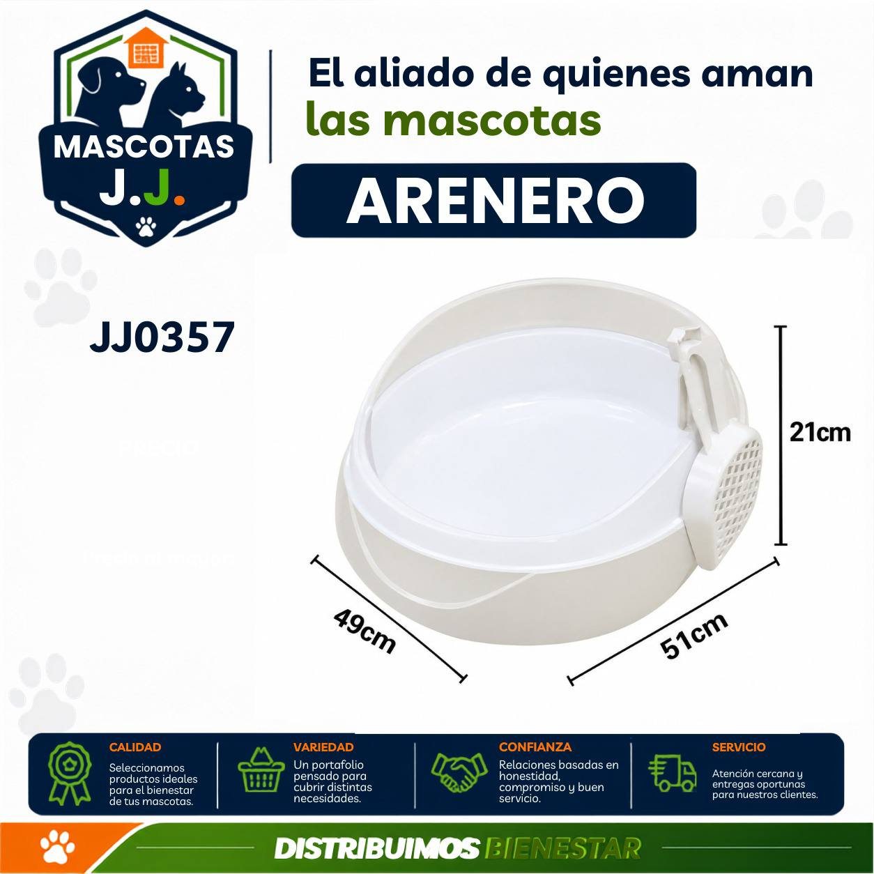 ARENERO PARA GATOS
