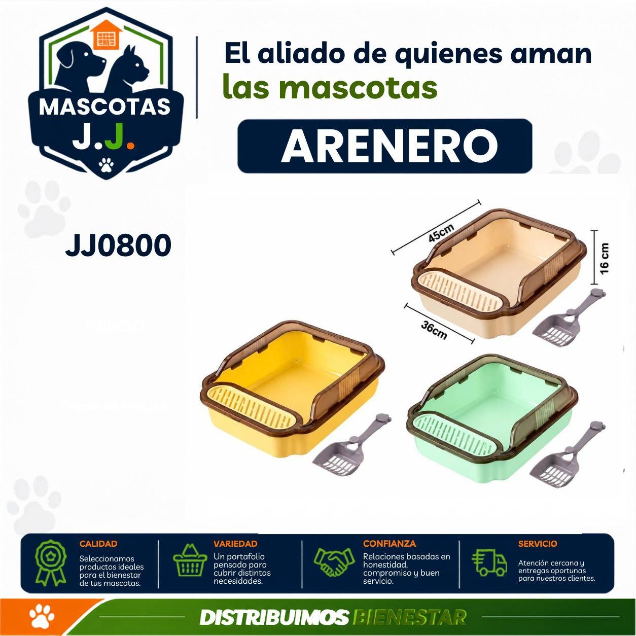 ARENERO PARA GATOS