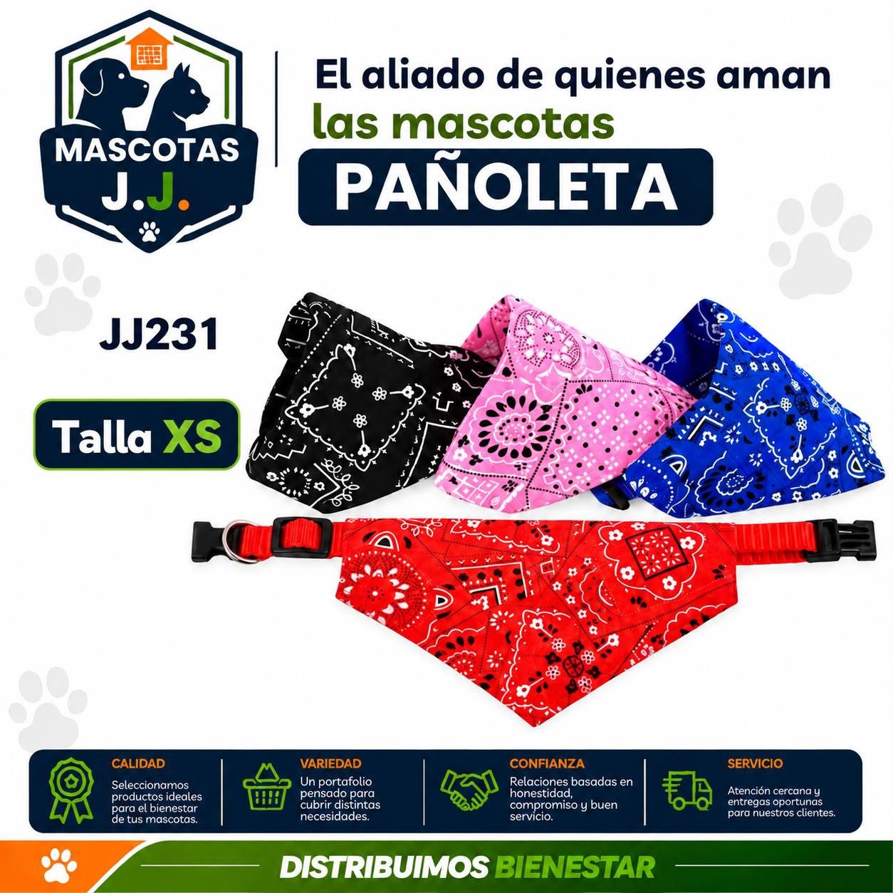 PAÑOLETA PARA MASCOTAS