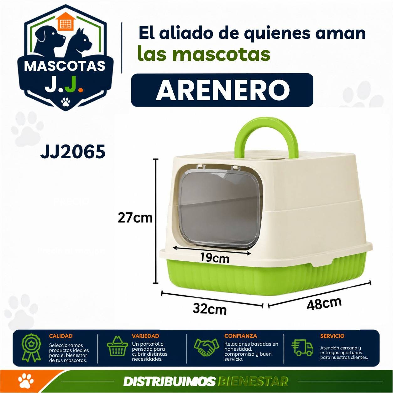 ARENERO PARA GATOS